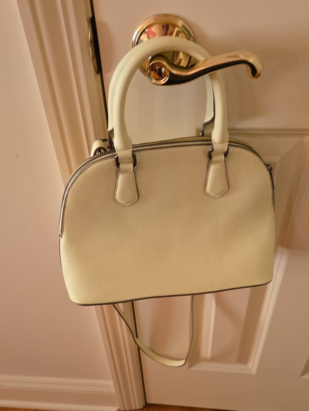 a new day Cream Dome Satchel